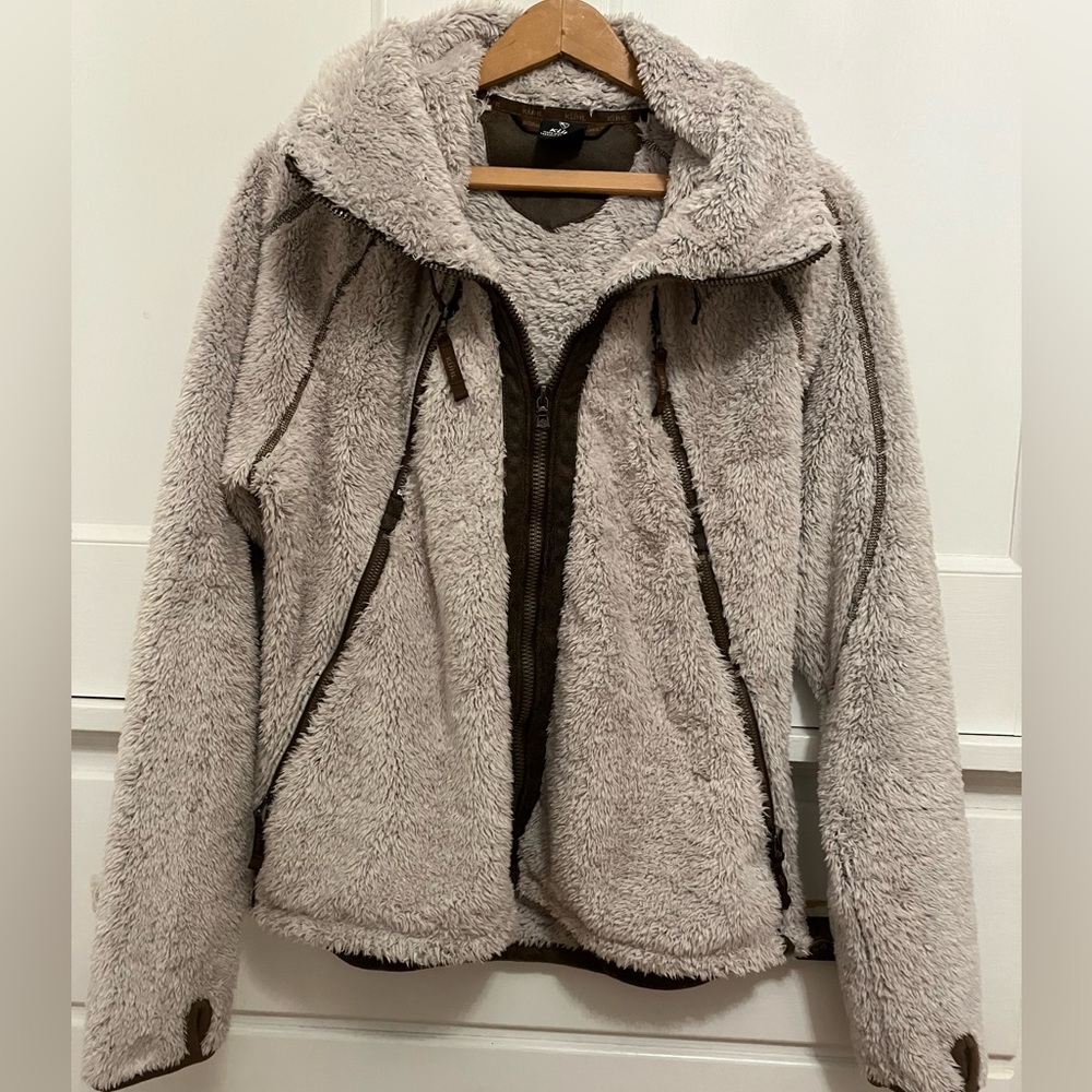 KUHL Fleece Flight Aviator Jacket